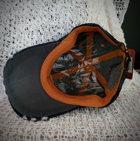 Denim and Rhinestone Hat - Picture 6 of 6